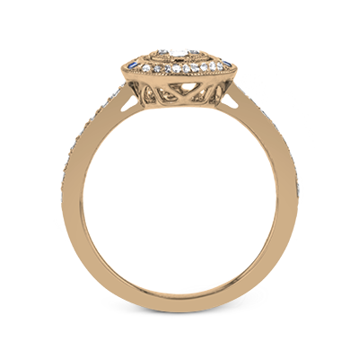 Right Hand Ring in 14k Gold with Diamonds