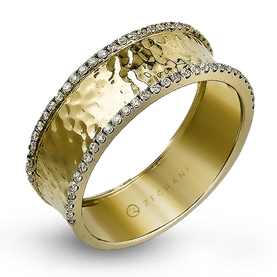 Right Hand Ring in 14k Gold with Diamonds