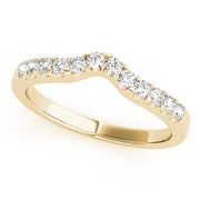 14K Yellow Gold 1/3 ct tw Diamond Wedding Ring