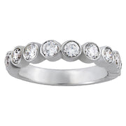 9-Diamond Round Wedding Ring