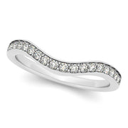Multi-Diamond 14K Gold Wedding Ring
