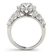 Halo Diamond Engagement Ring