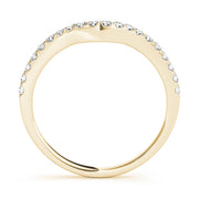 14K Yellow Gold 1/4 ct tw Diamond Wedding Ring