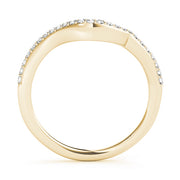 14K Yellow Gold 1/4 ct tw Diamond Wedding Ring