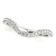 14K Yellow Gold 1/6 ct tw Diamond Wedding Ring