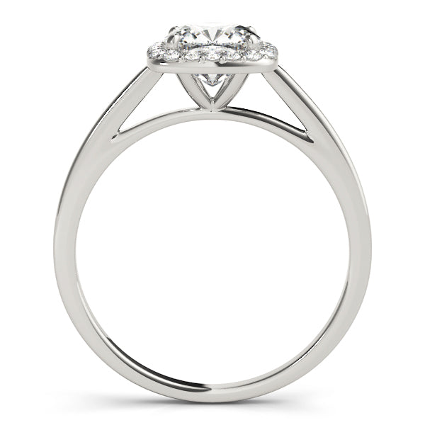 Halo Diamond Engagement Ring