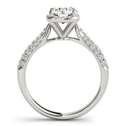 Halo Diamond Engagement Ring