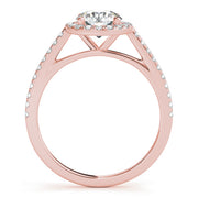 14K Rose Gold 1.33ctw Round Diamond Engagement Ring