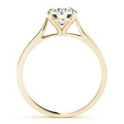 14K Yellow Gold 1ct Diamond Engagement Solitaire Ring