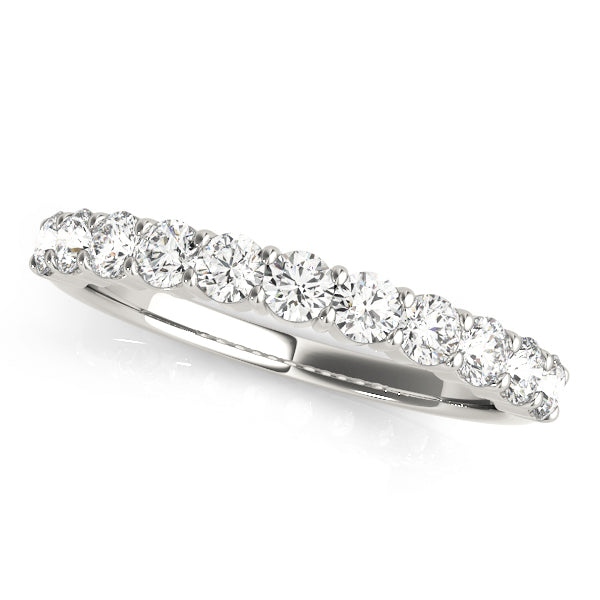 Platinum 1/10 ct tw Diamond Wedding Ring