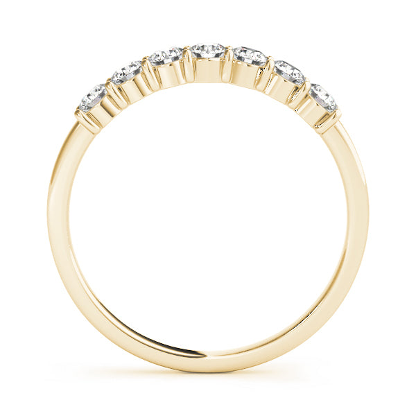14K Yellow Gold 1/15 ct tw Diamond Wedding Ring