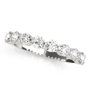 14K White Gold 1/4 ct tw Diamond Wedding Ring