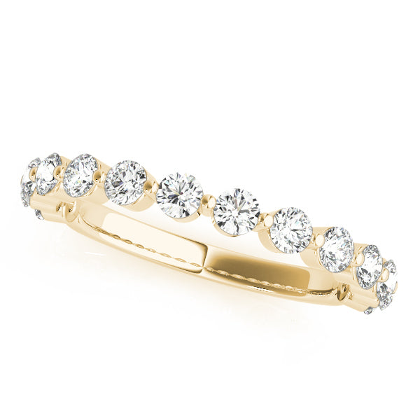 14K Yellow Gold 3/8 ct tw Diamond Wedding Ring