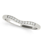Platinum 1/10 ct tw Diamond Wedding Ring