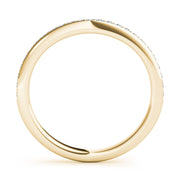 14K Yellow Gold 1/6 ct tw Diamond Wedding Ring