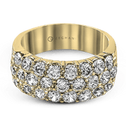 Anniversary Ring in 14k Gold with Diamonds