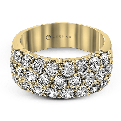 Anniversary Ring in 14k Gold with Diamonds