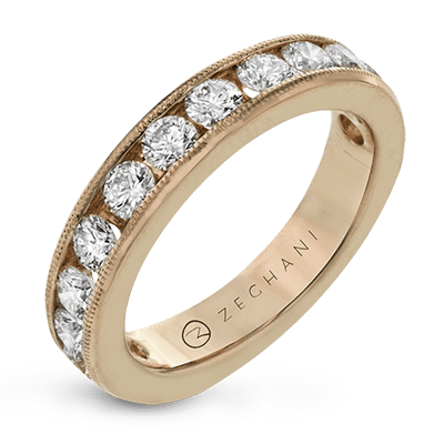 Anniversary Ring in 14k Gold with Diamonds