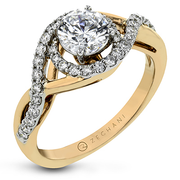 Wedding Set in 14k Gold with Diamonds