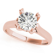 Solitaire Diamond Engagement Ring