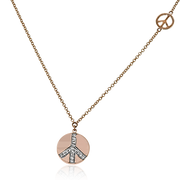 Pendant in 14k Gold with Diamonds