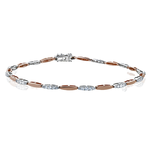 ZB281 Bracelet in 14k Gold with Diamonds