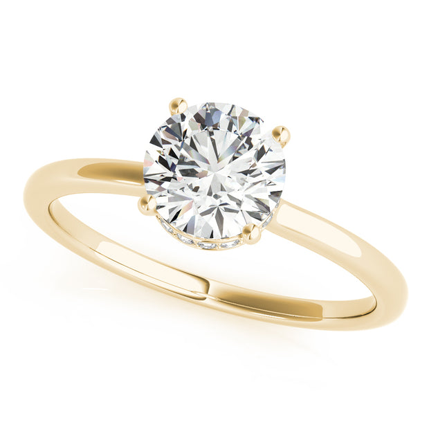 Solitaire Diamond Engagement Ring