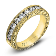 Engagement Ring in 14k Gold with Diamonds