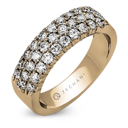 Anniversary Ring in 14k Gold with Diamonds