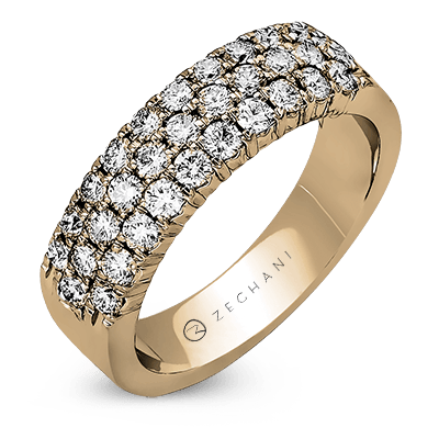 Anniversary Ring in 14k Gold with Diamonds