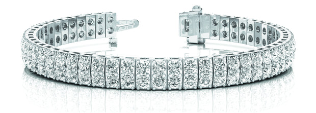 Diamond Multi Row Fashion Bracelet