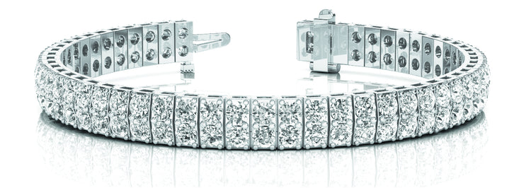 Diamond Multi Row Fashion Bracelet