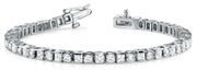 Multi-Diamond Fashion Tennis Bracelet