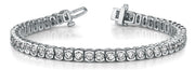 Multi-Diamond Line Fashion Bracelet