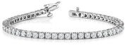 Multi-Diamond Line Fashion Bracelet