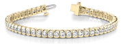 14K Yellow Gold Diamond Fashion Bracelet