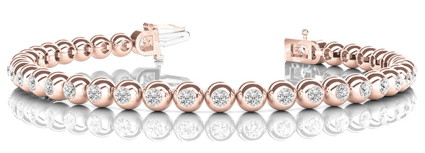 Rose Gold Diamond Tennis Bracelet | 1 CTW