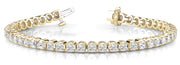 14K Yellow Gold Diamond Fashion Bracelet