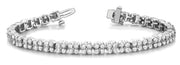 Multi-Diamond Fashion Tennis Bracelet