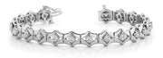 Diamond Round Multi-Stone Bracelet