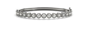 Multi-Diamond Round Stone Fashion Bracelet