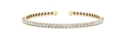 14K Yellow Gold Diamond Fashion Bracelet