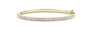 14K Yellow Gold 1.17ctw Diamond Fashion Bracelet