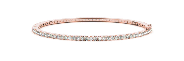 14K Rose Gold Diamond Fashion Bracelet
