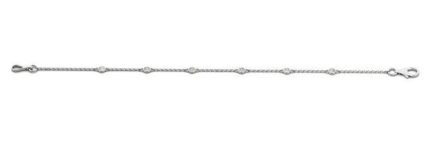 Multi-Diamond Round Stone Fashion Bracelet