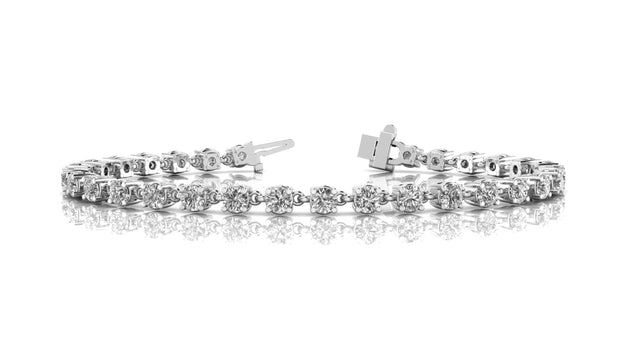 Diamond Multi-Stone Fashion Bracelet