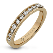 Anniversary Ring in 14k Gold with Diamonds