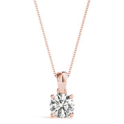 Solitaire Diamond Pendant