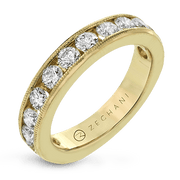 Anniversary Ring in 14k Gold with Diamonds