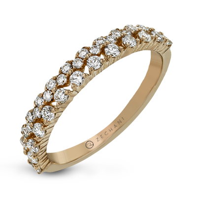 Right Hand Ring in 14k Gold with Diamonds